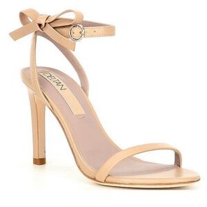 Deltan NWOB Miranda Leather Ankle Bow Dress Sandals SIZE 10